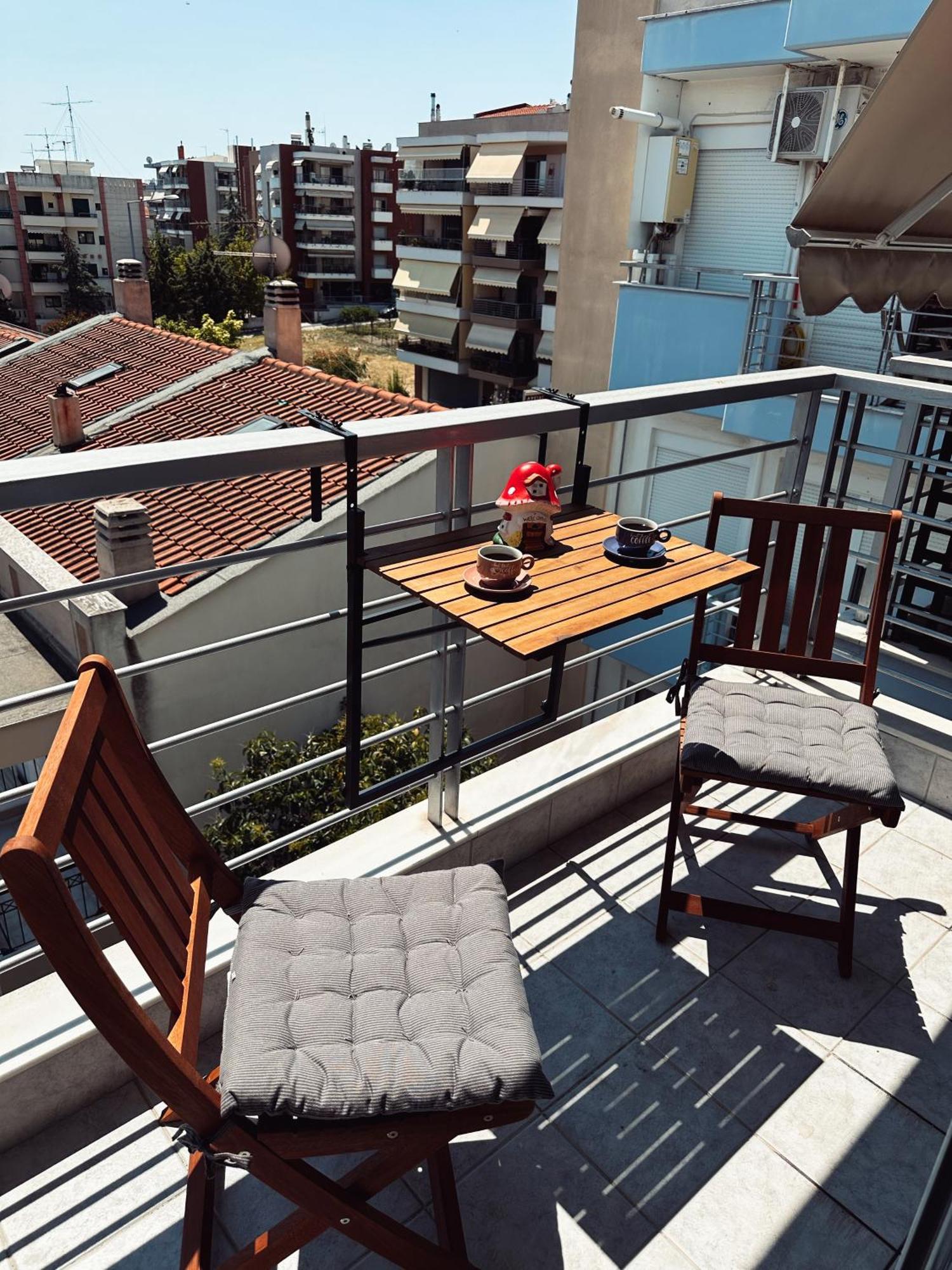 Homely Flat Near Airport Thessalonique Extérieur photo